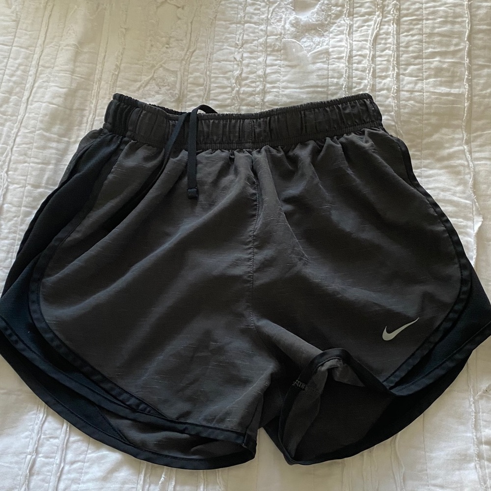 Heather Gray Nike Track Shorts